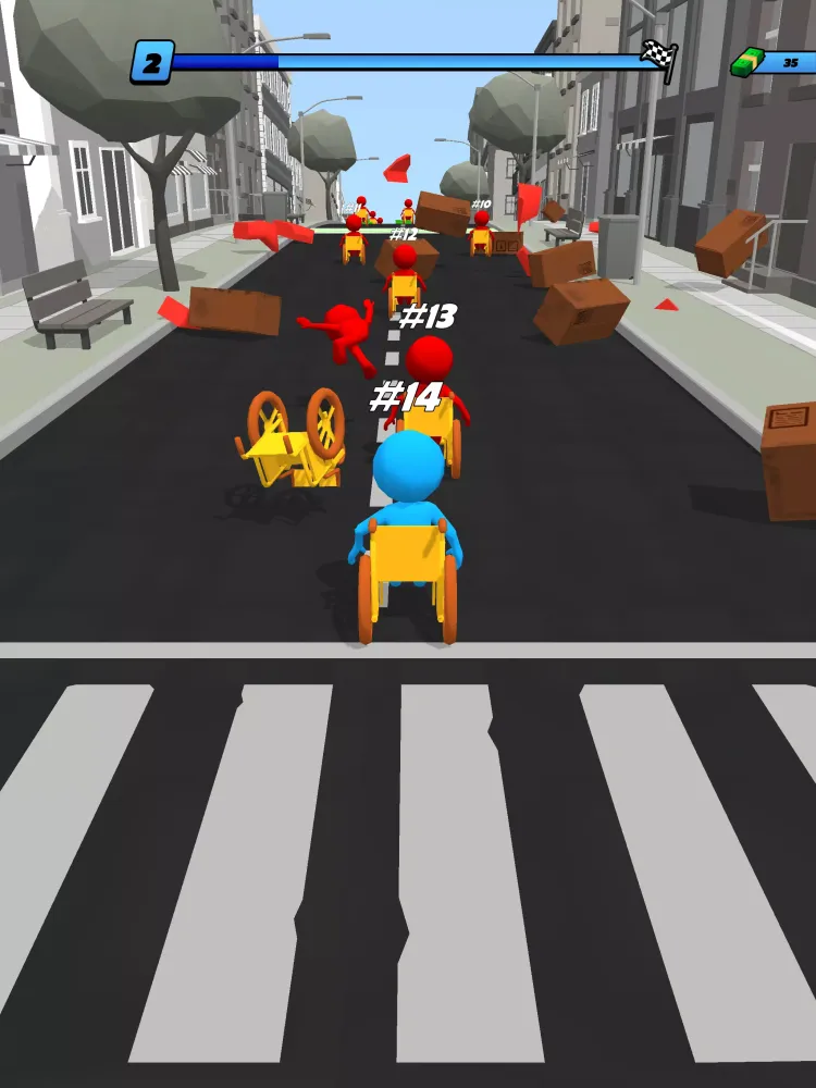 Wheelchair Race Screenshots