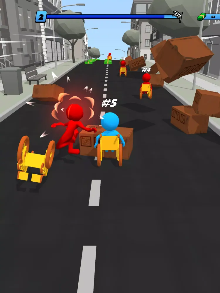 Wheelchair Race Screenshots