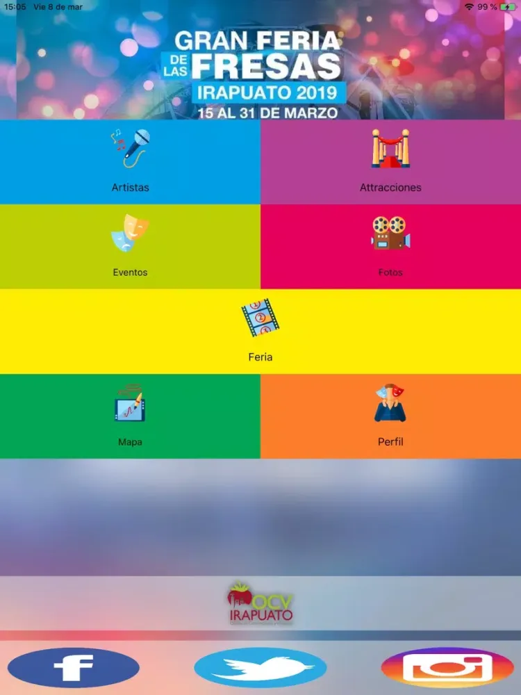 Feria de las Fresas iPad  سکرین شاٹس