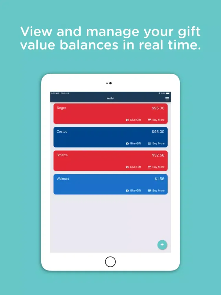 Ferly Card iPad  স্ক্রিনশট