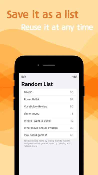 RANDOMI: random selector Screenshots