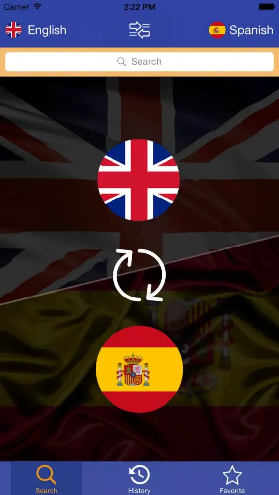 Screenshot di Dictionary English-Spanish 2015 - Free & Offline