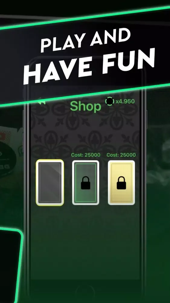 Capturas de tela do Poker Game (Black Jack)