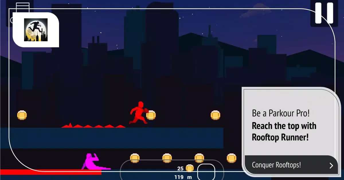 Zrzuty ekranu Ultimate Rooftop Parkour Run