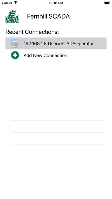 Fernhill SCADA Screenshots