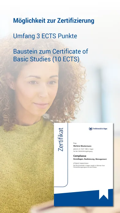 Compliance Schulung Screenshots