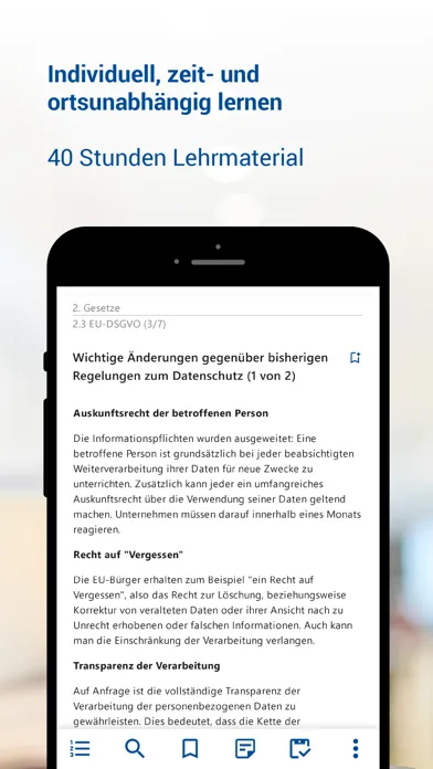 Compliance Schulung Screenshots