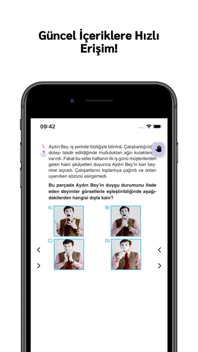 Captures d'écran de BİLFEN YAYIN GRUBU Mobil Kütüp