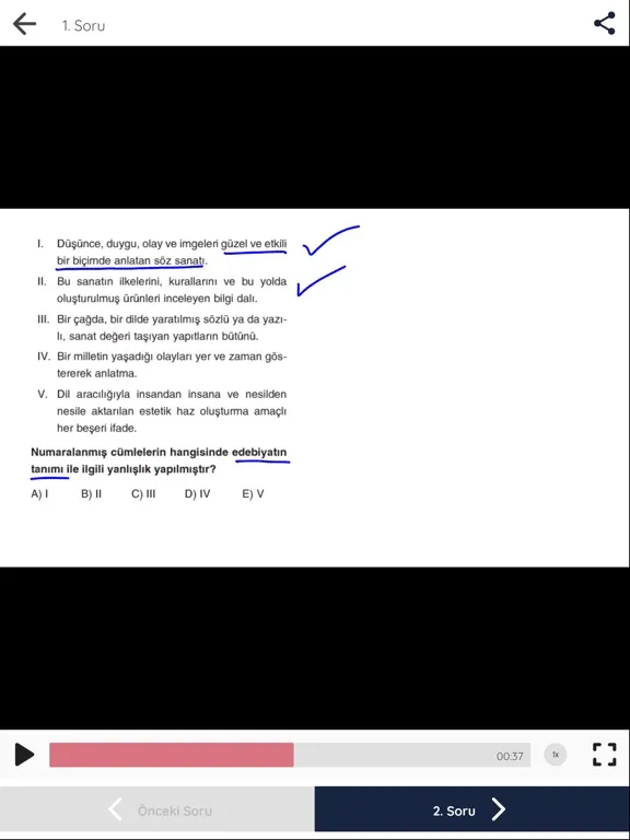 Capturas de pantalla de Bilgi Sarmal Video iPad 