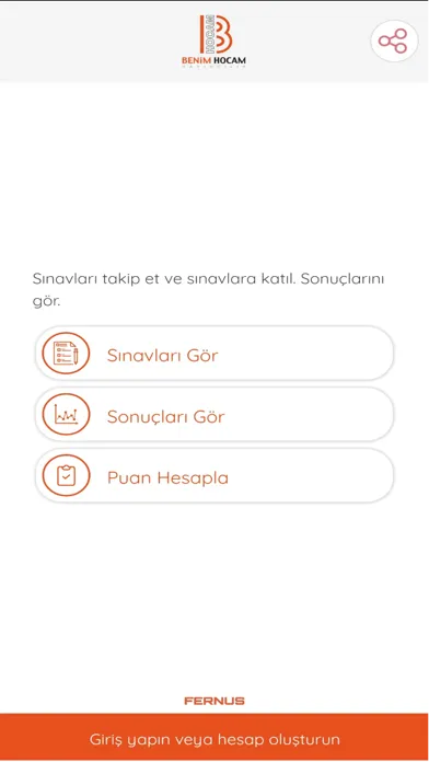 Benim Hocam Deneme Yanında应用截图