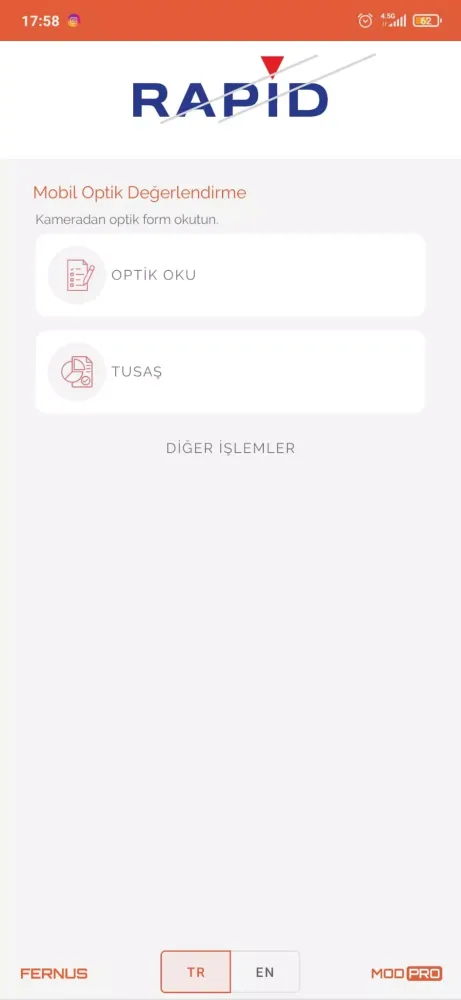 RAPID Screenshots