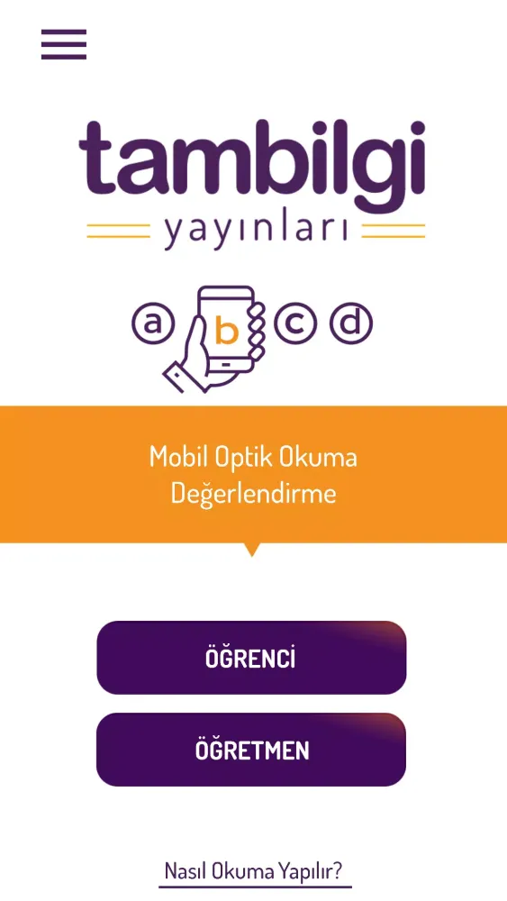 Tambilgi Optik Okuma Screenshots