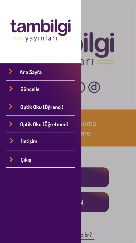 Tambilgi Optik Okuma Screenshots