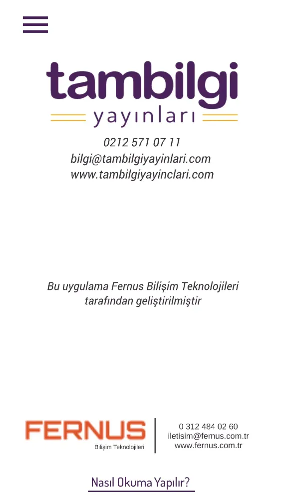 Tambilgi Optik Okuma Screenshots