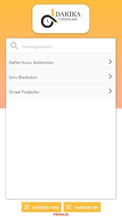 Tangkapan layar Dakika Yayınları Video Çözüm