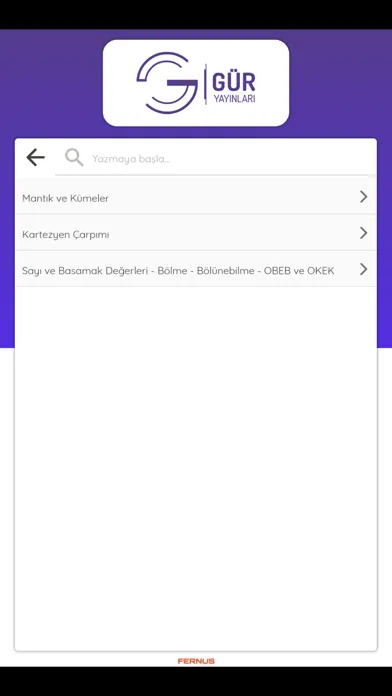 Gür Öğreten Çözüm Kalesi应用截图