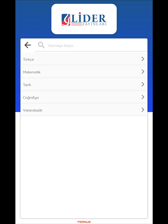 Capturas de pantalla de Lider Yayınları Çözümler iPad 