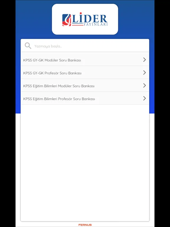 Capturas de pantalla de Lider Yayınları Çözümler iPad 
