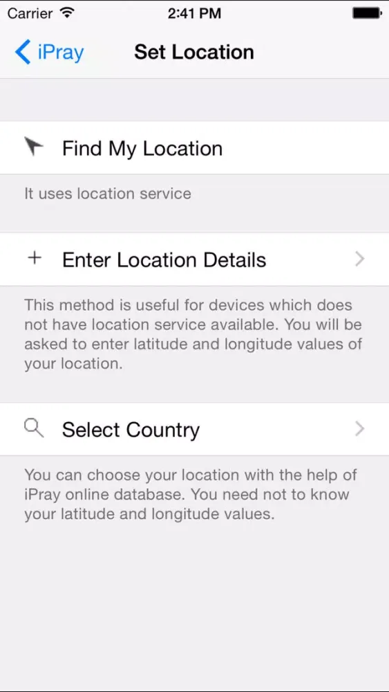 Screenshot di iPray with no Ad