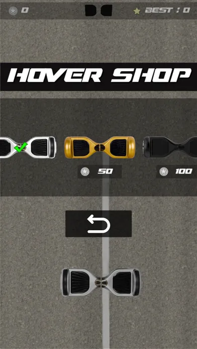 Hoverboard on Street with 2 finger multitouch应用截图