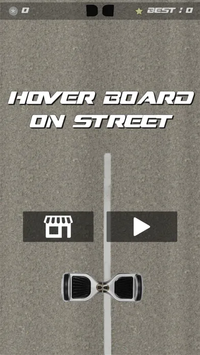 Hoverboard on Street with 2 finger multitouch应用截图