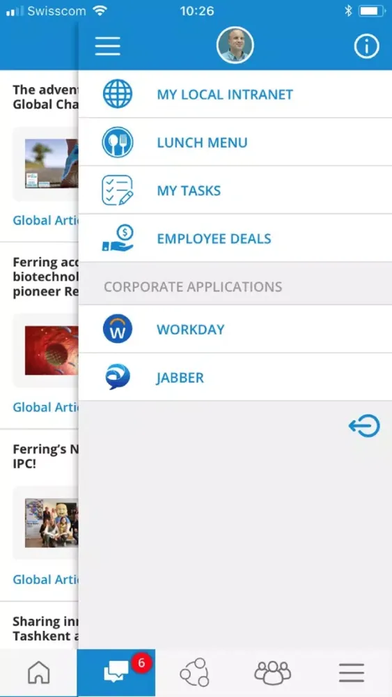MyWorkPlace Ferring應用截圖
