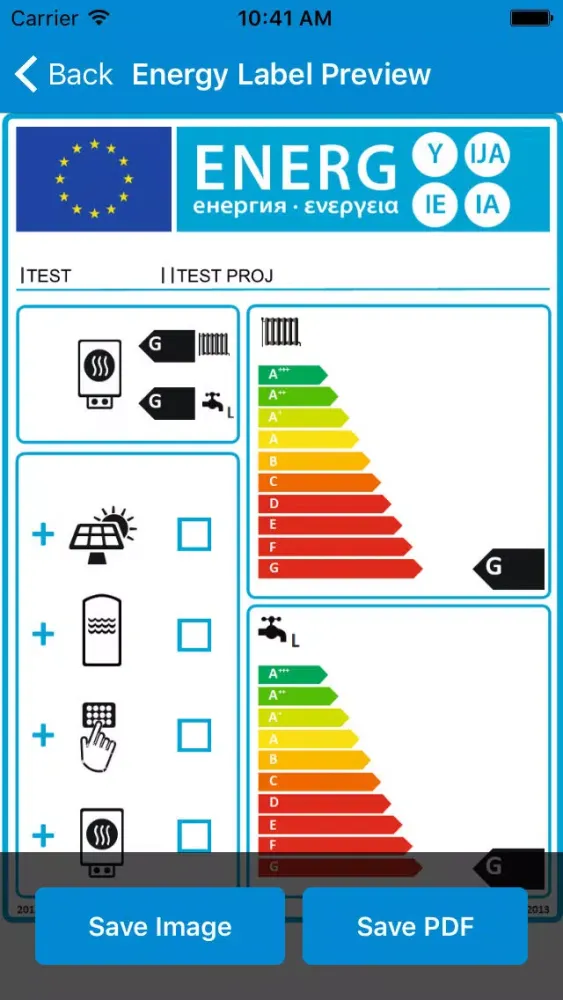تصاویر Ferroli Energy Label