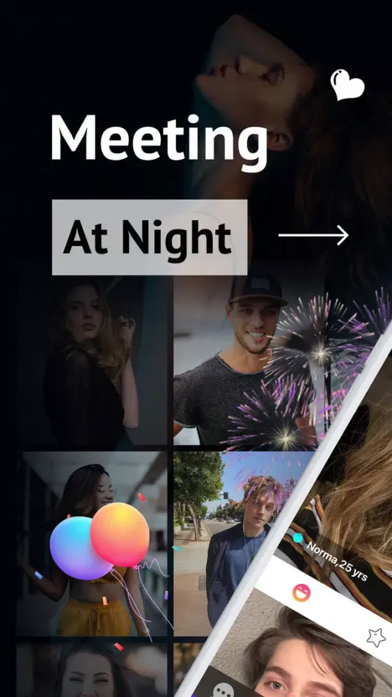 Capturas de tela do Night Meet - Chat & Date
