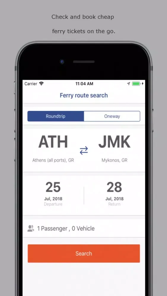 Ferryscanner 스크린샷