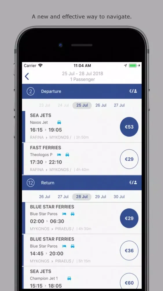 Ferryscanner 스크린샷