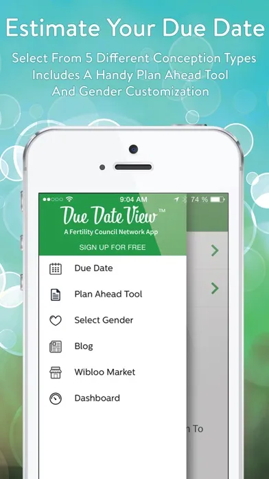 Due Date View - Pregnancy calculator Ekran Görüntüleri