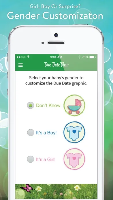 Due Date View - Pregnancy calculator Ekran Görüntüleri
