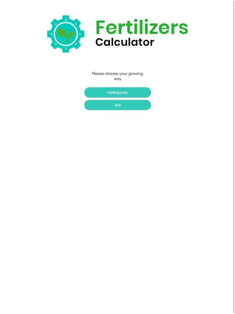 Captures d'écran de Fertilizers Calculator iPad 