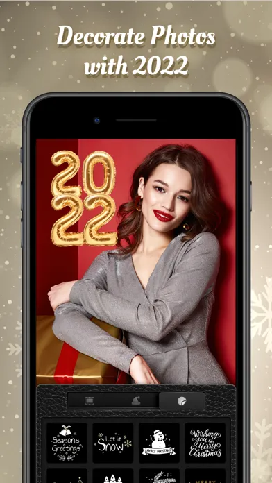 Скриншоты Holiday Cam -  Photo Editor
