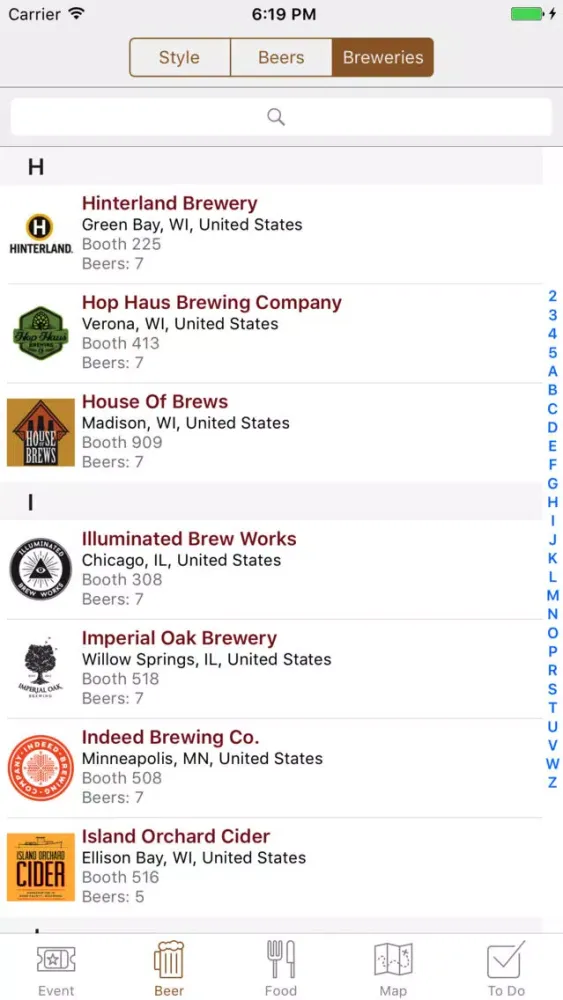 Captures d'écran de Dells on Tap