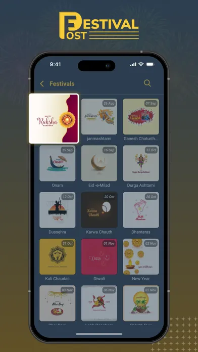 Screenshot di Festival Post Maker -FestyPost