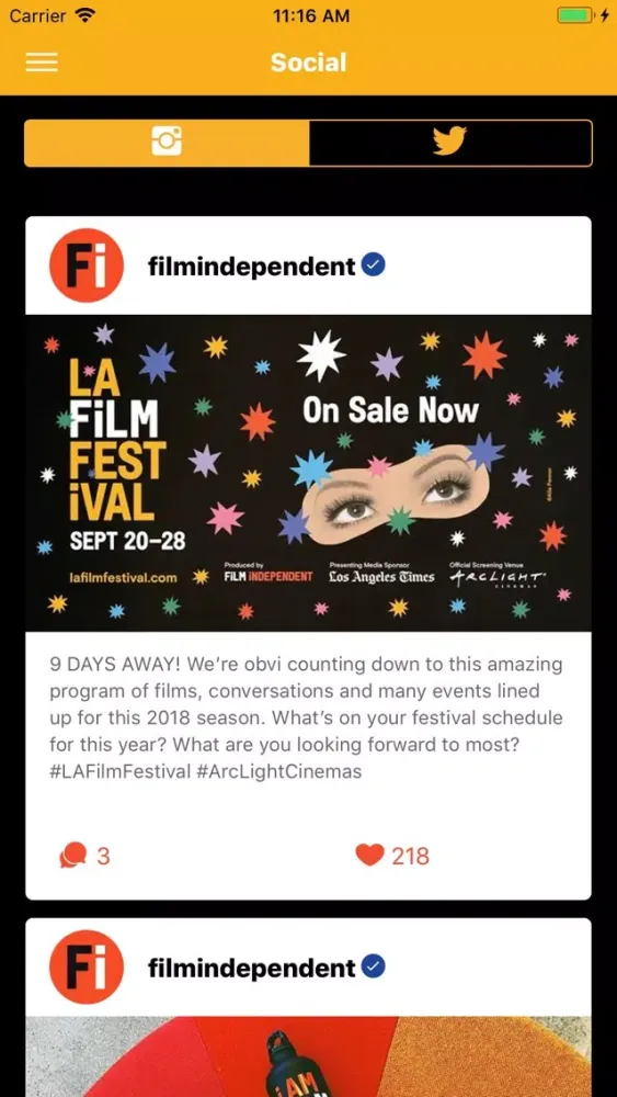 Скриншоты 2018 LA Film Festival
