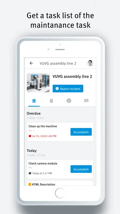 AX Smartenance Screenshots
