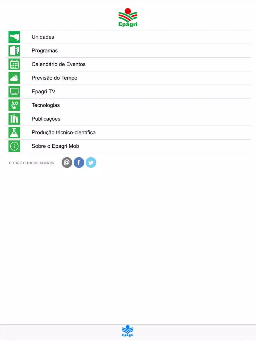 Epagri Mob iPad  سکرین شاٹس