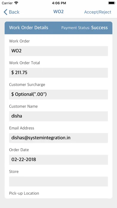 FM Contractor Screenshots