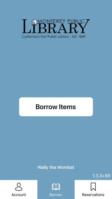 Monterey Public Library Screenshots
