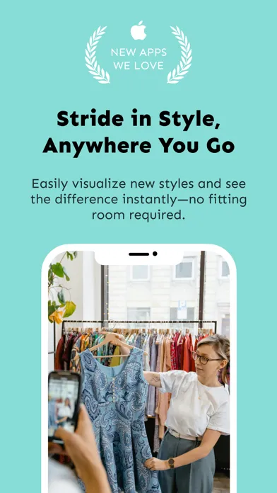 Capturas de tela do Crescent: Try Clothes with AI