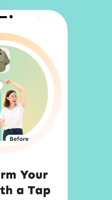 Capturas de tela do Crescent: Try Clothes with AI