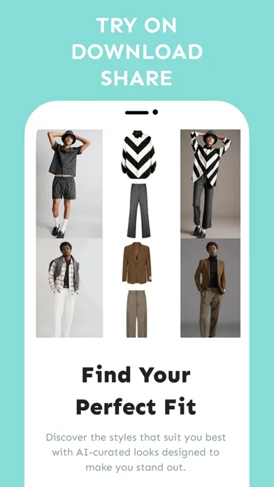 Capturas de tela do Crescent: Try Clothes with AI