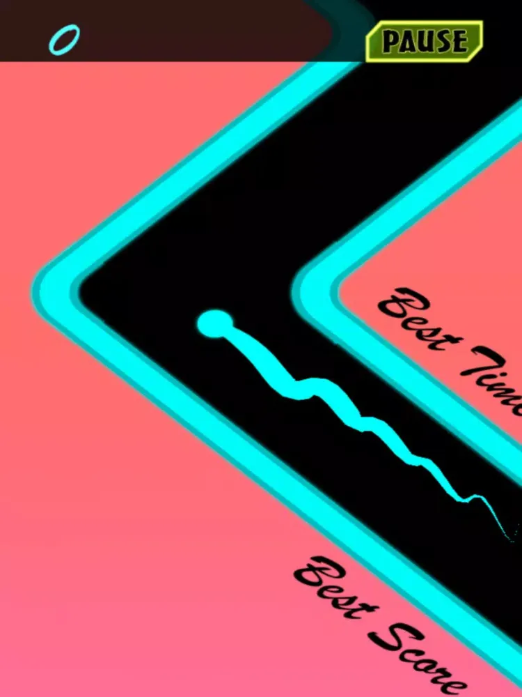 Screenshot di Dancing Line- ZIG ZAG LINE iPad 