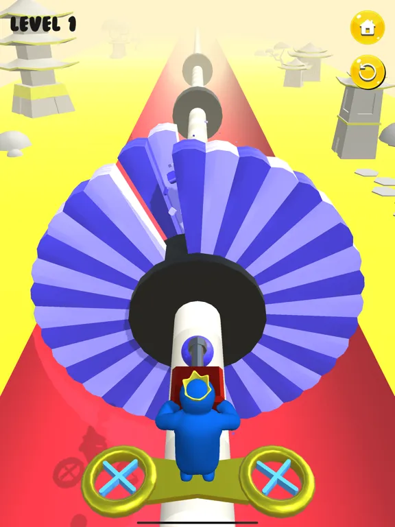 صور Blue rainbow Paintball 3D iPad 