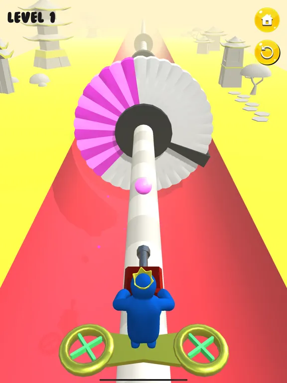 صور Blue rainbow Paintball 3D iPad 