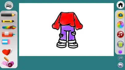 Capturas de pantalla de Glitter Toca Outfits Coloring