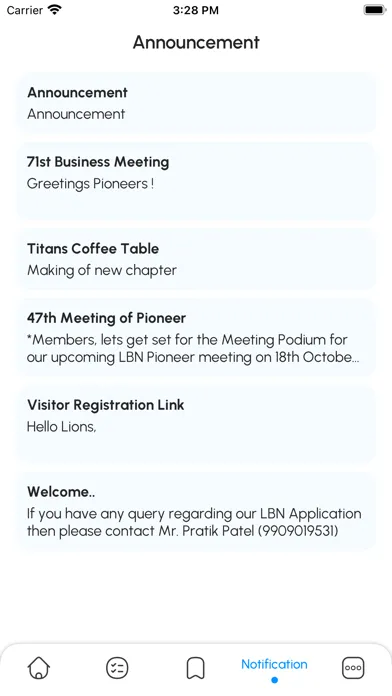 LionsBusinessNetwork Ekran Görüntüleri