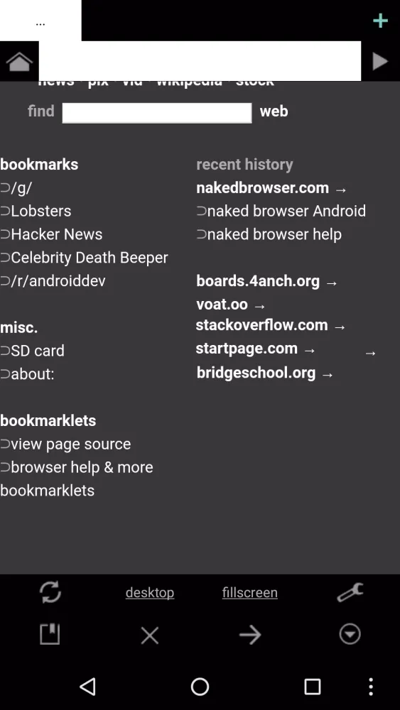 Naked Browser应用截图